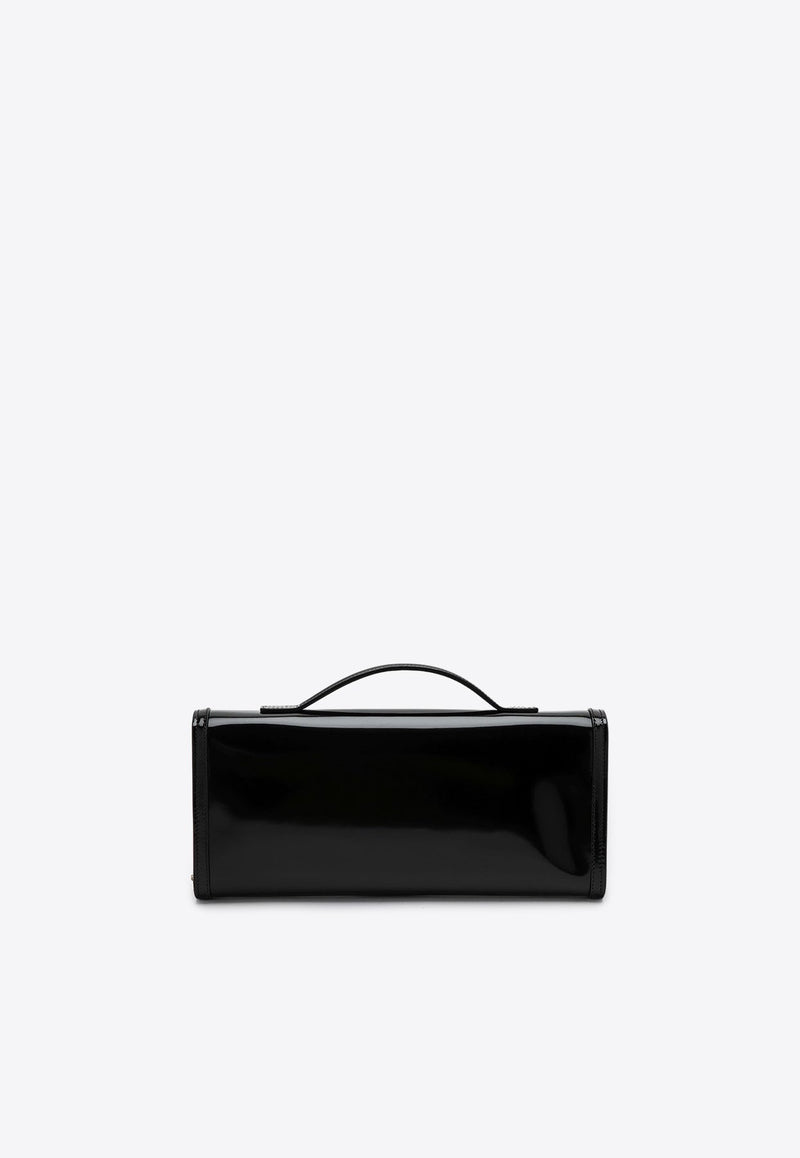 Belle Vivier Shiny Leather Clutch