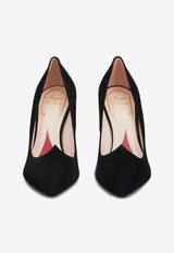 I Love Vivier 85 Suede Pumps