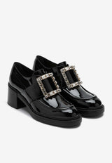 Rangers 60 Crystal Buckle Pumps in Patent Leather