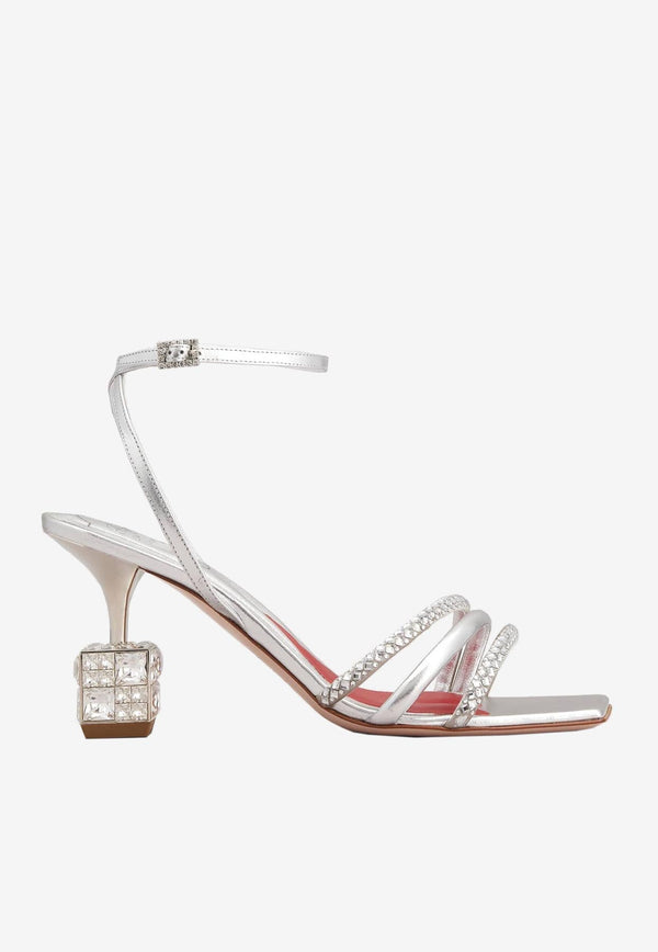 Bling Cube 75 Crystal Embellished Sandals