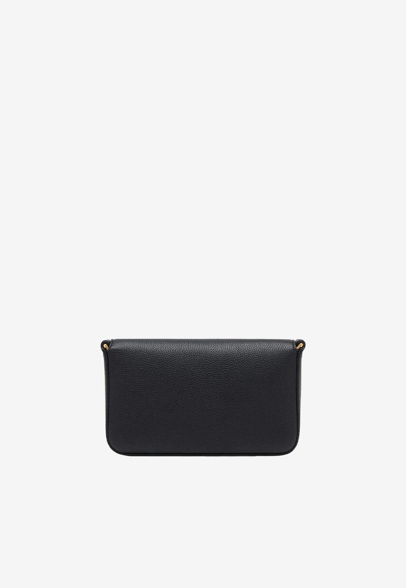 Mini Tara Crossbody Bag in Grained Leather