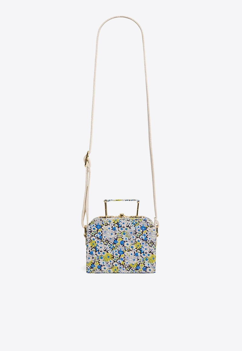 Girls Aimane Floral Top Handle Bag