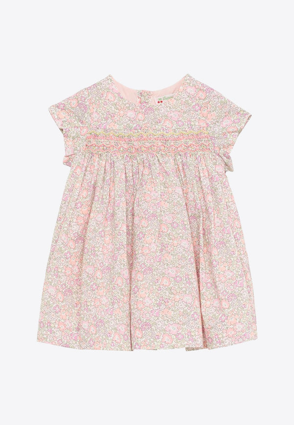Baby Girls Floral Pleated Dress