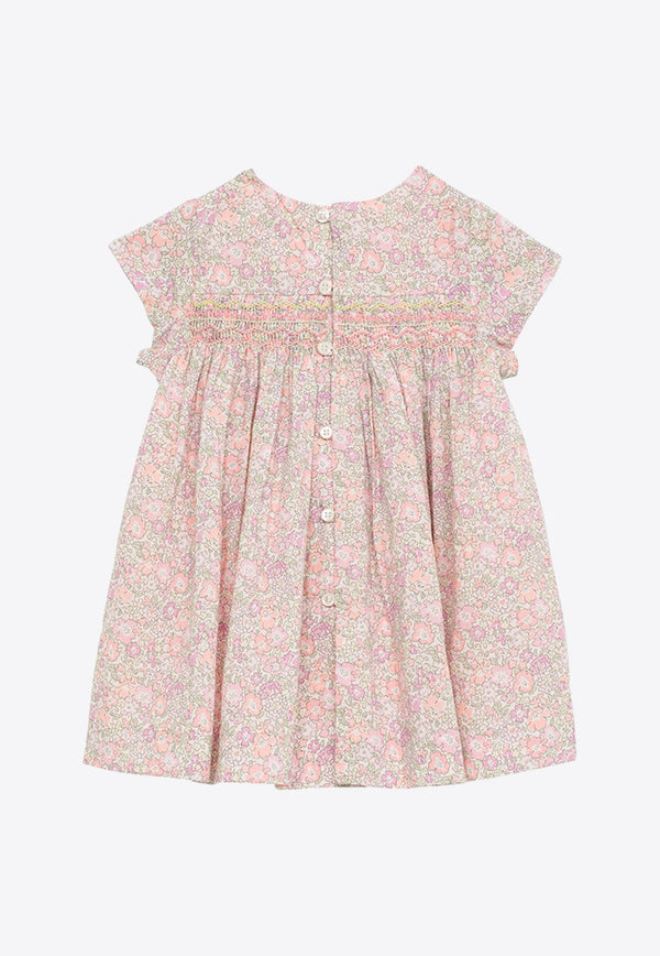 Baby Girls Floral Pleated Dress