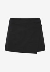 Low-Rise Mini Wrap Short