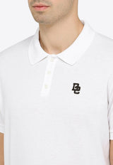 Logo Embroidered Short-Sleeved Polo T-shirt
