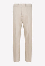 Chino Straight-Leg Pants