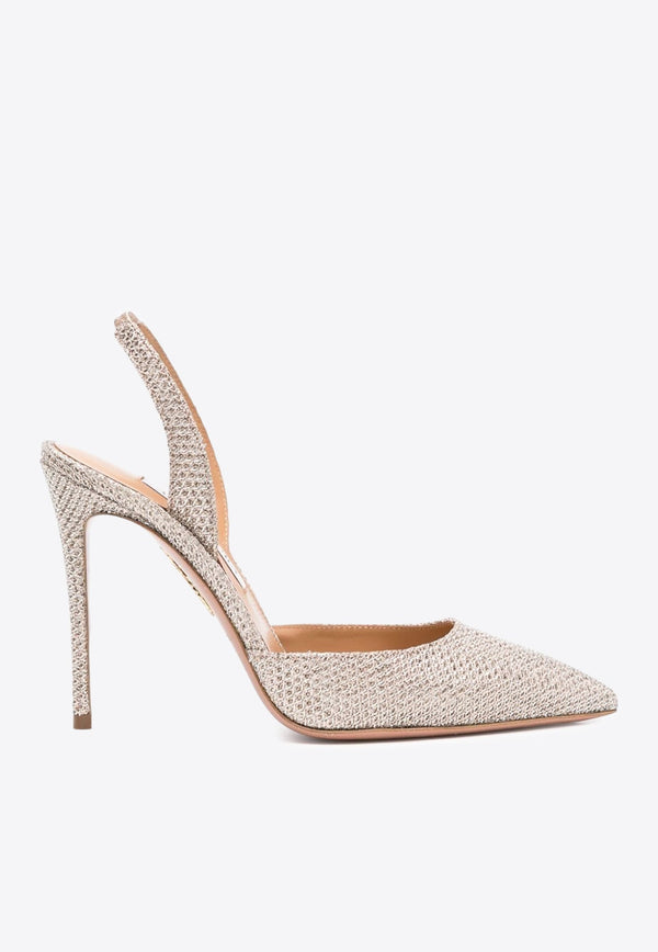 So Nude 105 Metallic Pumps