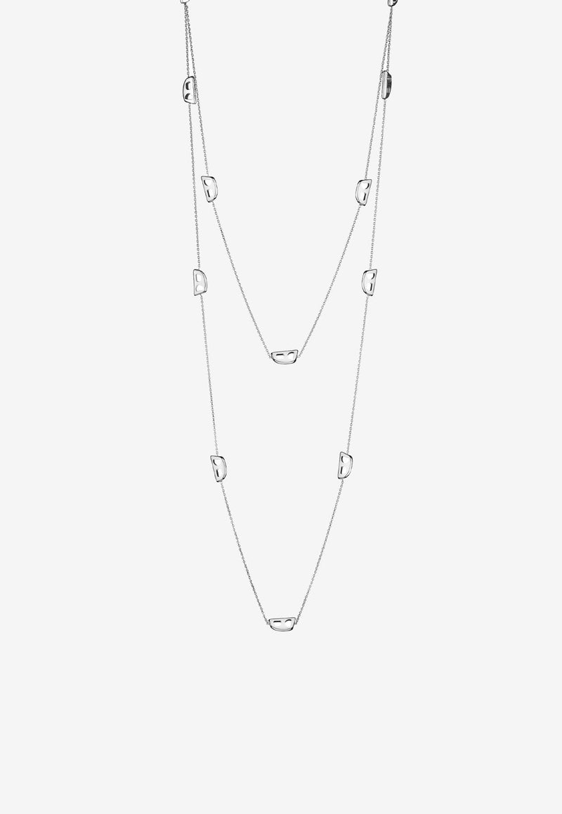 Long Chain Stone Necklace