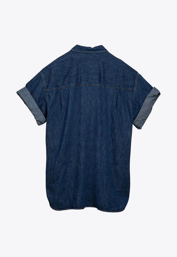 Sorono Short-Sleeved Denim Shirt