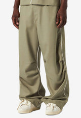 Side Piping Casual Pants