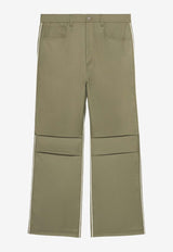 Side Piping Casual Pants