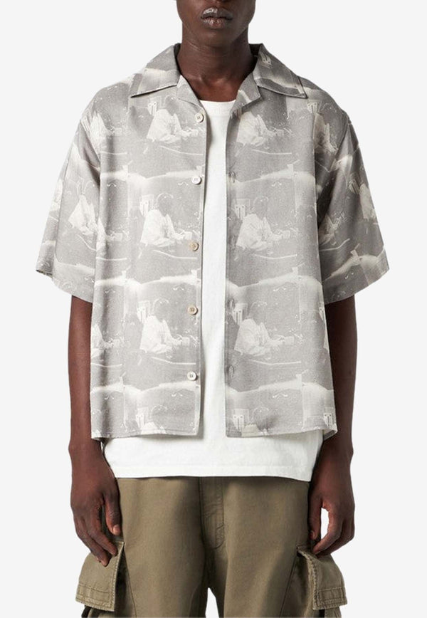 Printed Short-Sleeved Shirt