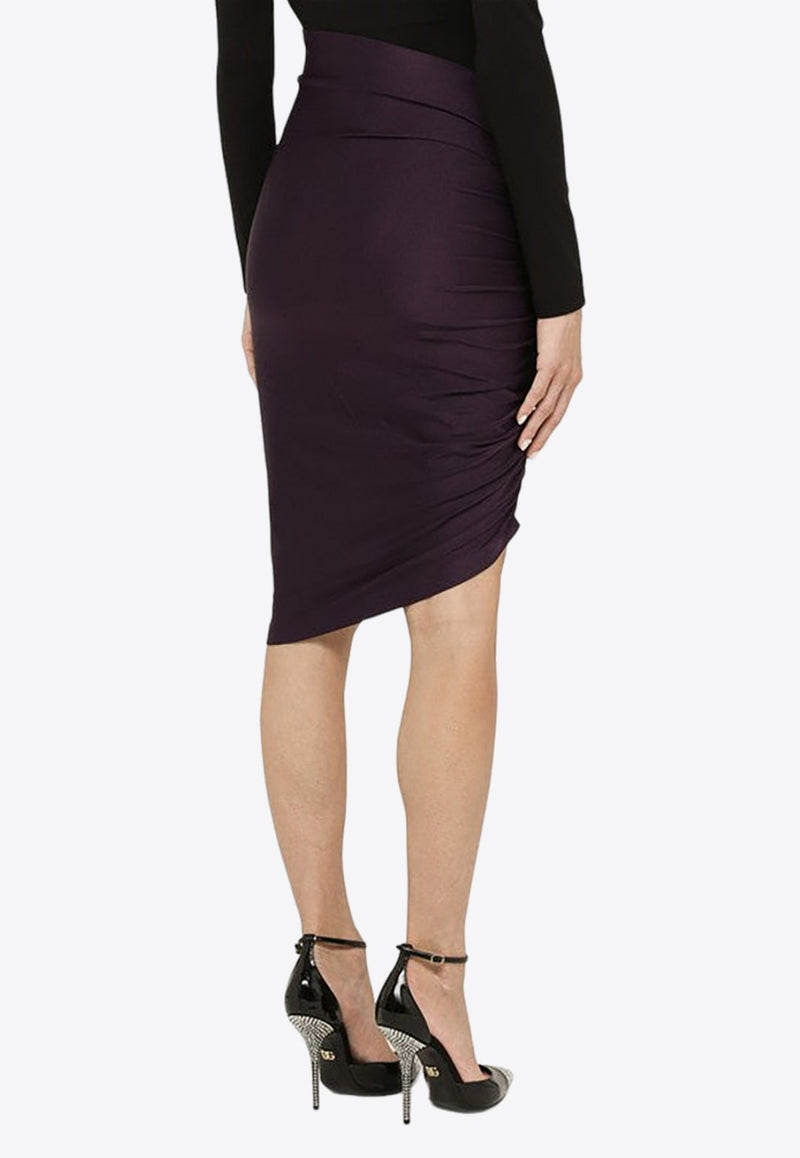 Asymmetrical Pencil Skirt