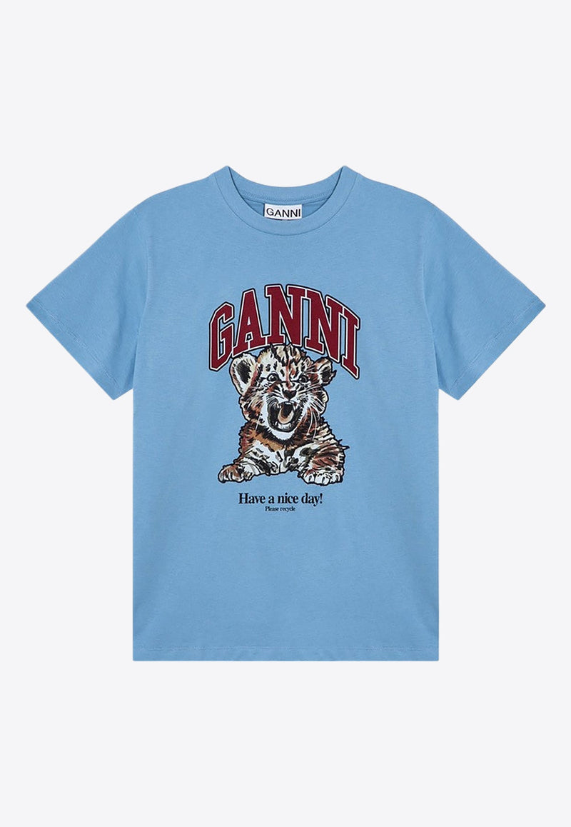 Tiger Print Jersey T-shirt