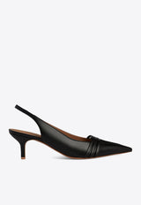 Tanner 45 Nappa Leather Slingback Pumps