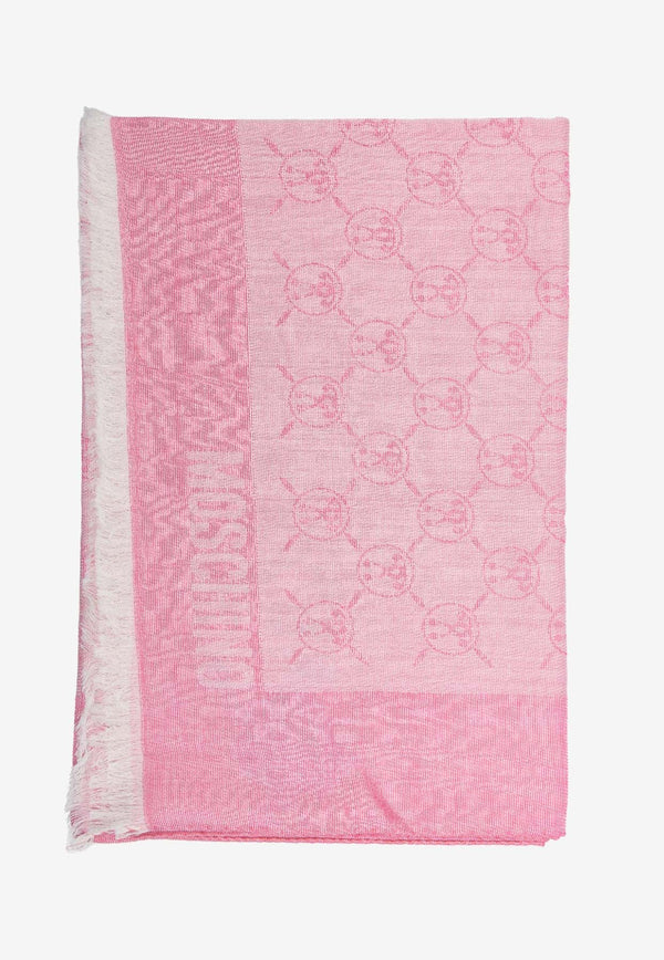 Monogram Wool Blend Scarf