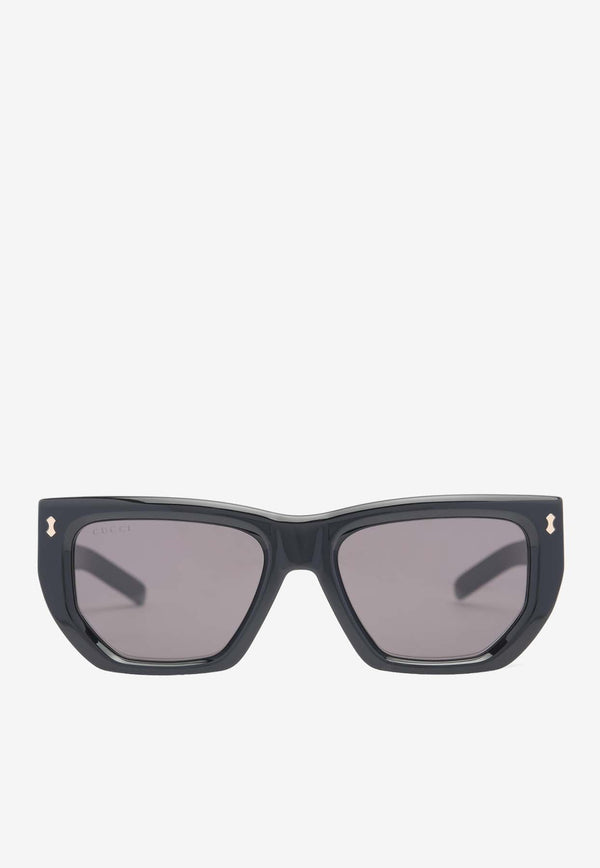 Logo Square Sunglasses