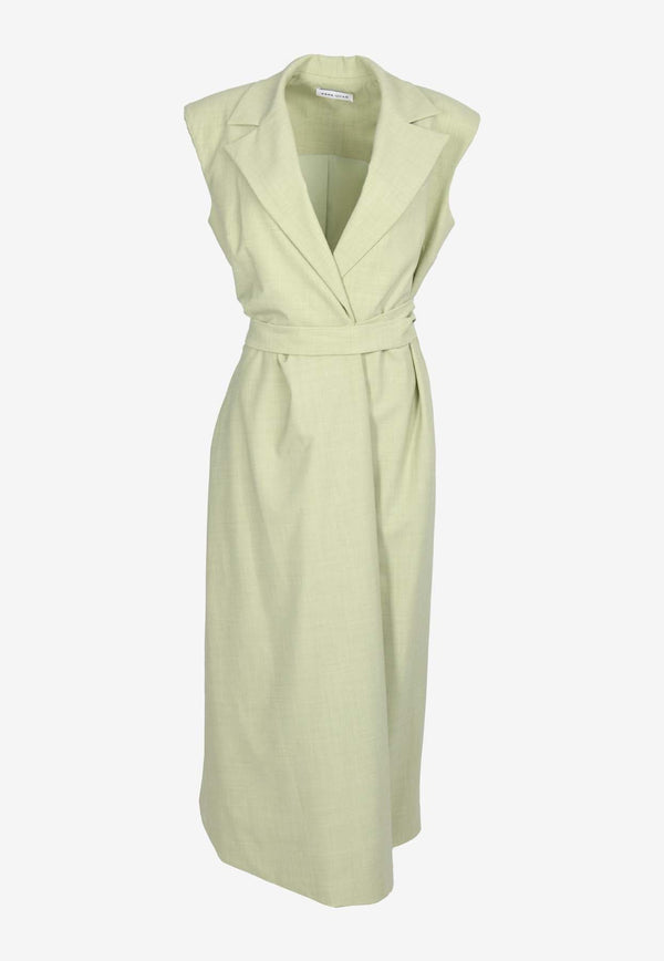 Victoria Tailored Wrap Midi Dress