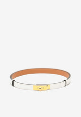 Kelly 18 Epsom Leather Belt with Gold Buckle