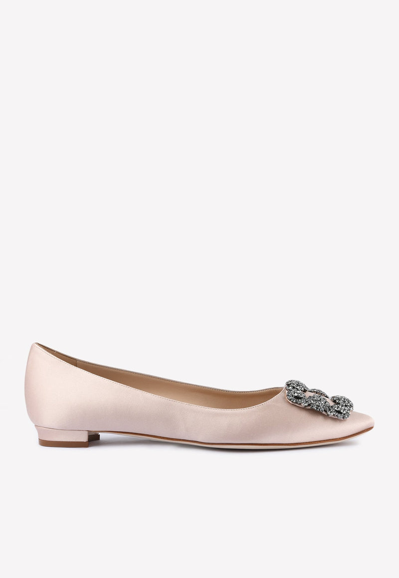 Hangisiflat Crystal-Embellished Ballet Flats