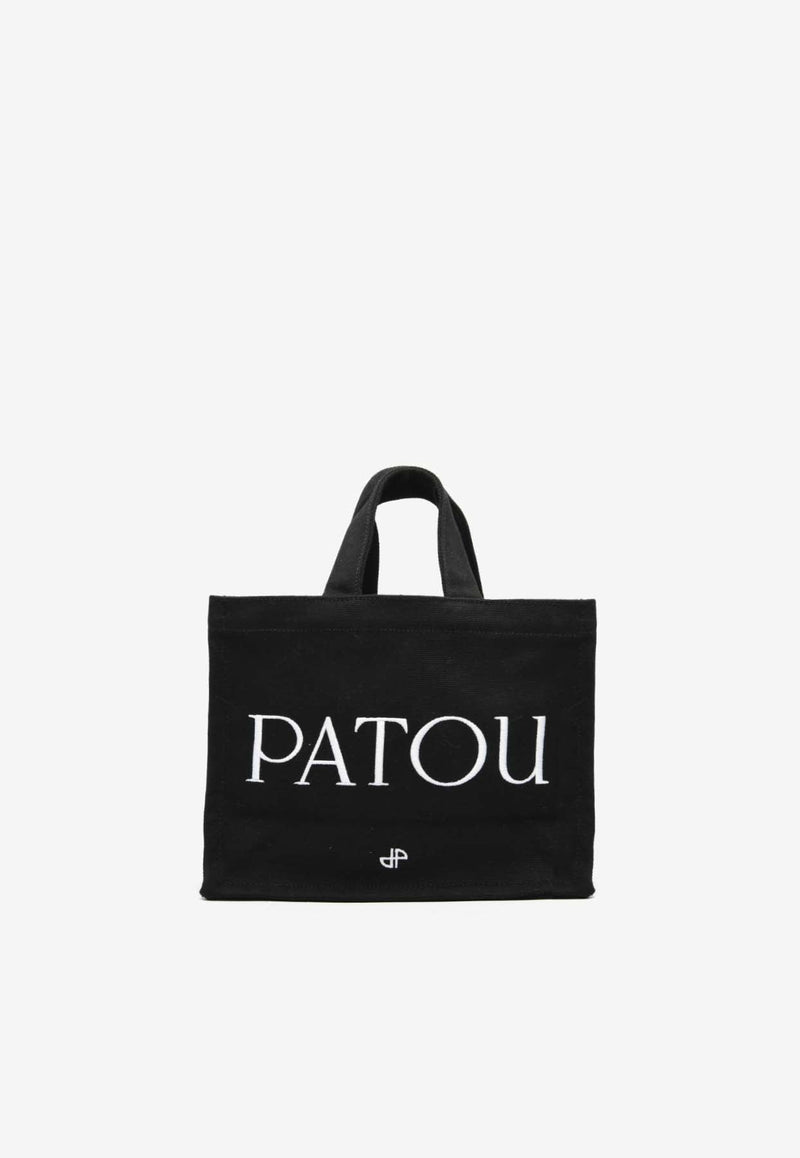 Small Logo Canvas Tote Bag