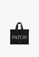 Small Logo Canvas Tote Bag