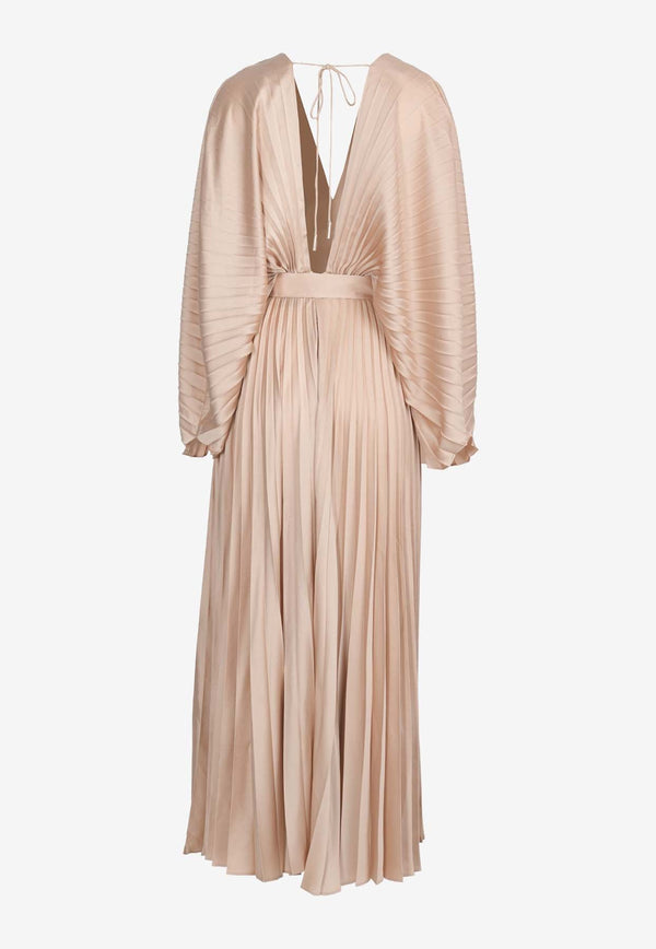 Westover Pleated Maxi Dress