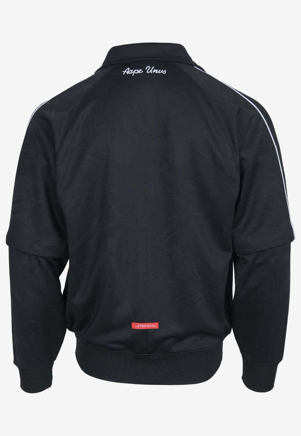 Convertible Jersey Track Jacket