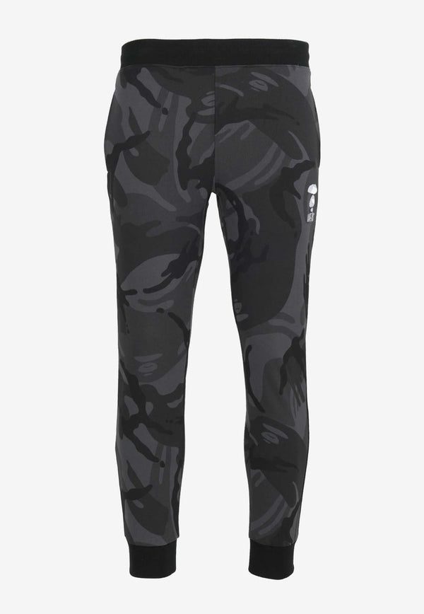 Camouflage Logo Track Pants