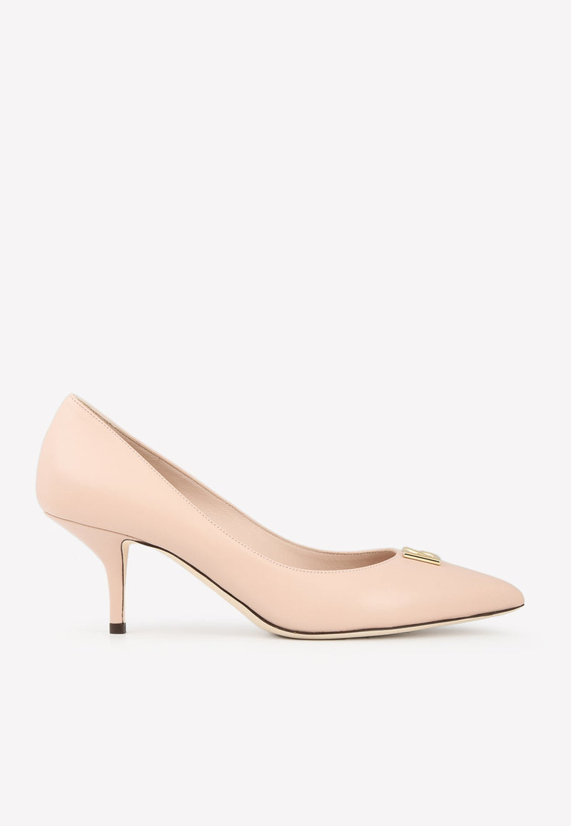 DG 60 Pointed Toe Pumps in Leather