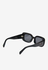 3 Dots Rectangular Sunglasses