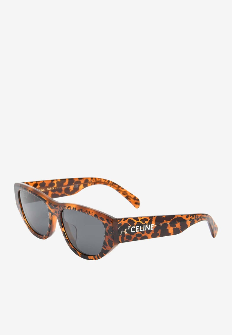 Monochroms Havana Cat-Eye Sunglasses