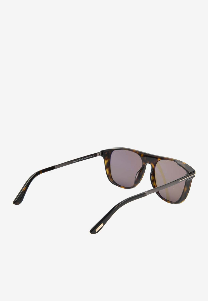 Lionel Havana Square Sunglasses