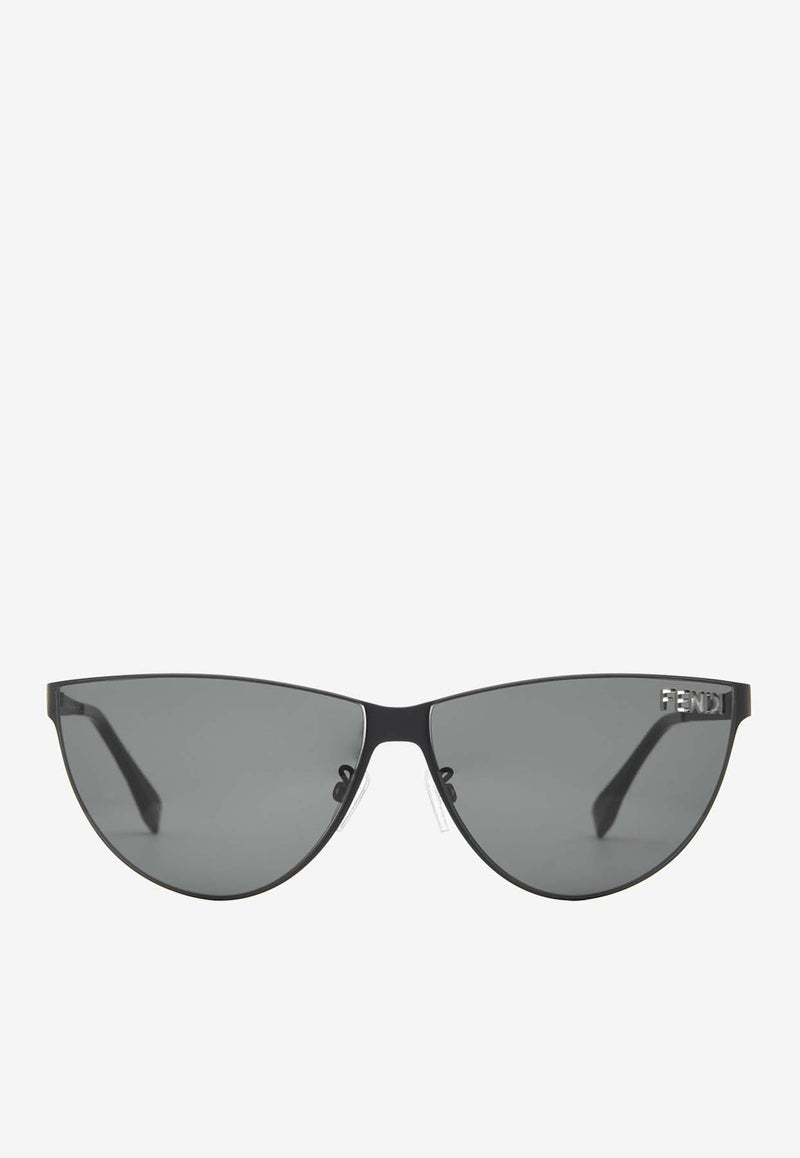 Fendi Cut-Out Cat-Eye Sunglasses