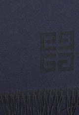 4G Logo Wool Scarf