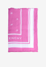 4G Logo Silk Scarf