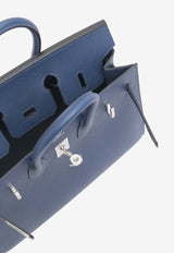 Birkin 25 Sellier in Bleu Navy Epsom Leather with Palladium Hardware