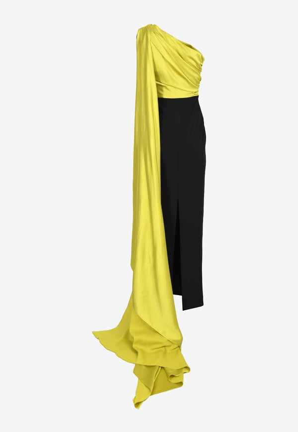 Yeva One-Shoulder Maxi Dress