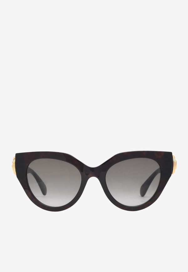 Double G Logo Cat-Eye Sunglasses