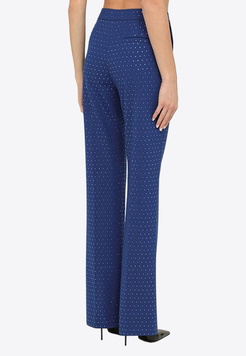 High-Waist Studded Pants