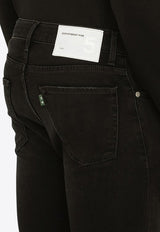 Logo Patch Slim Jeans