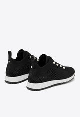 Veles Crochet Knit Low-Top Sneakers