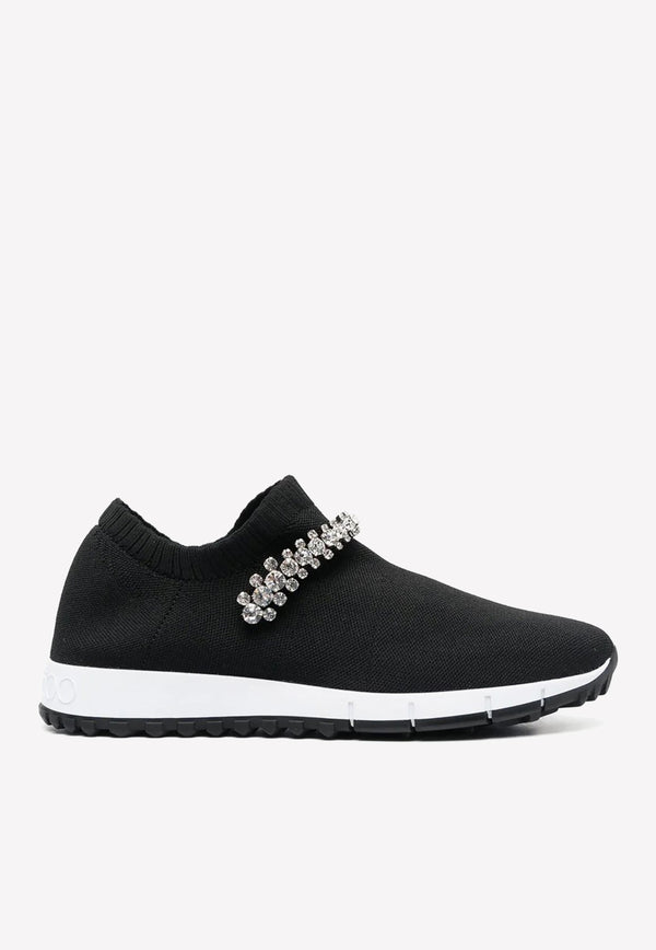 Verona Slip-On Sneakers with Crystal Embellishment