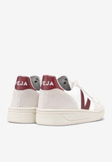 V-10 Suede and Mesh Low-Top Sneakers