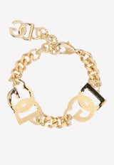 Interlock Logo Crystal-Embellished Bracelet