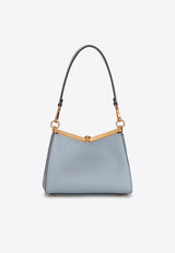 Mini Vela Leather Shoulder Bag