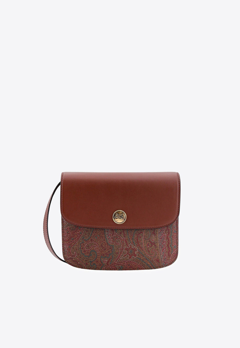 Paisley Jacquard Crossbody Bag