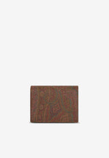 Paisley Jacquard Bi-Fold Wallet