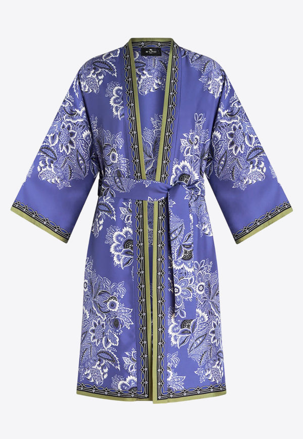 Kesa Silk Twill Maxi Robe